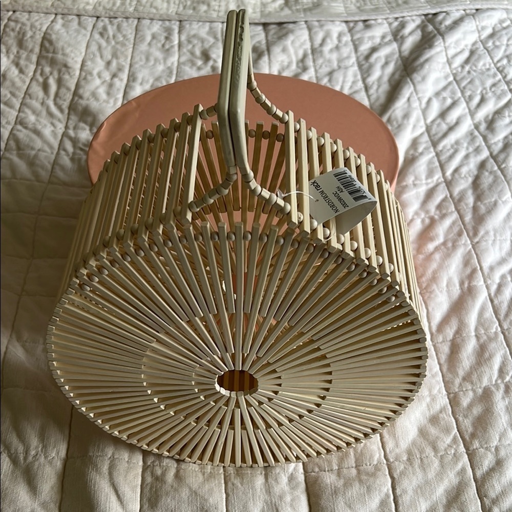 cult gaia cream bamboo Ark bag